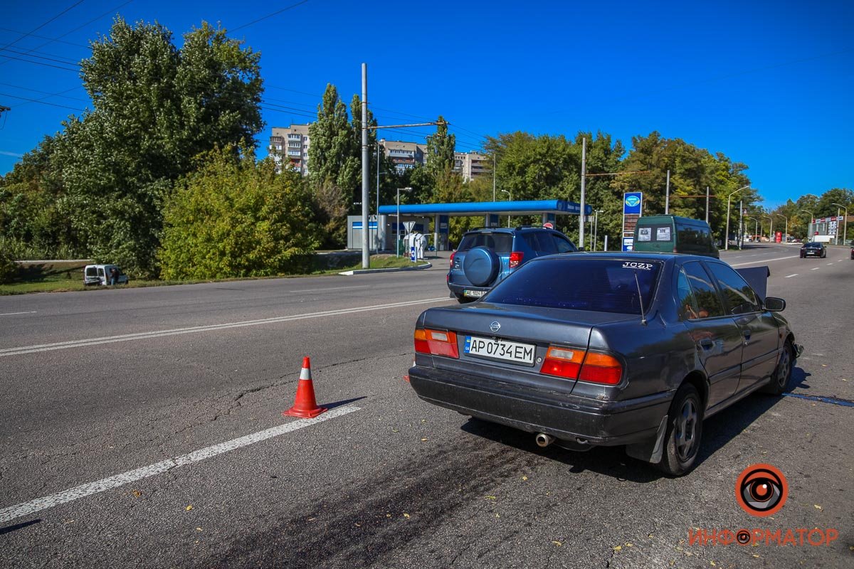 ДТП случилось на левой полосе в направлении города ДТП случилось на левой полосе в направлении города