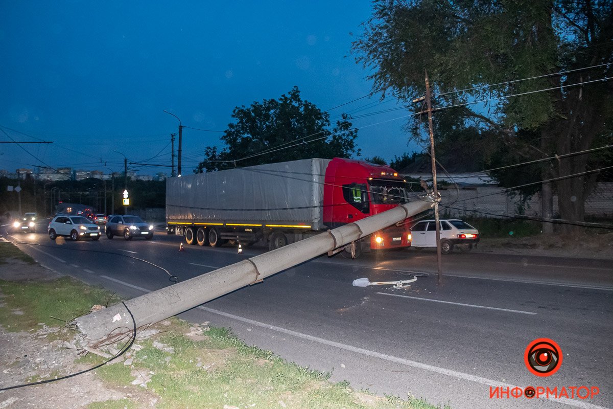 Авария произошла на улице Гальченко Авария произошла на улице Гальченко