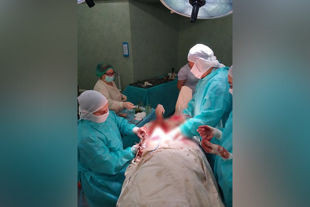 Во время операции Во время операции