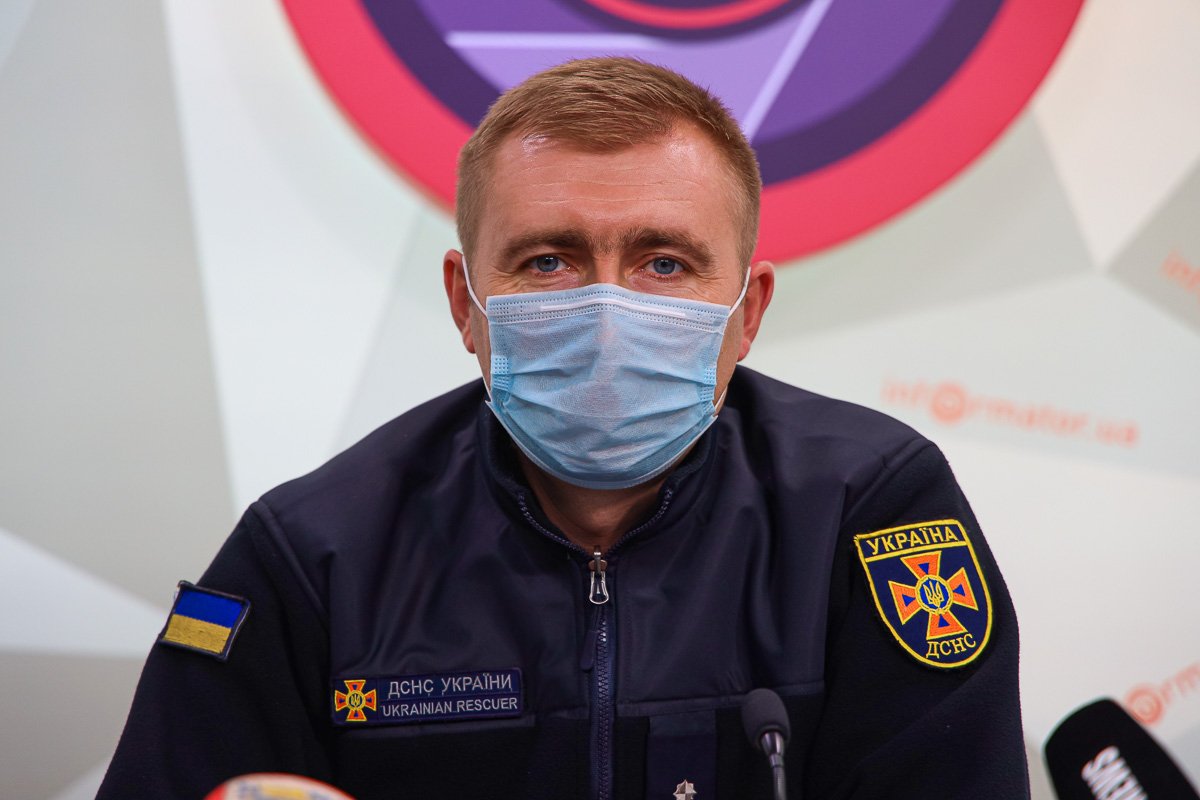 Сергей Коренной, главный специалист Управления реагирования на чрезвычайные ситуации ГУ ГСЧС в Днепропетровской области