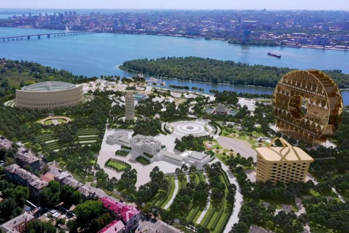 Парк может стать визитной карточкой Днепра Парк может стать визитной карточкой Днепра