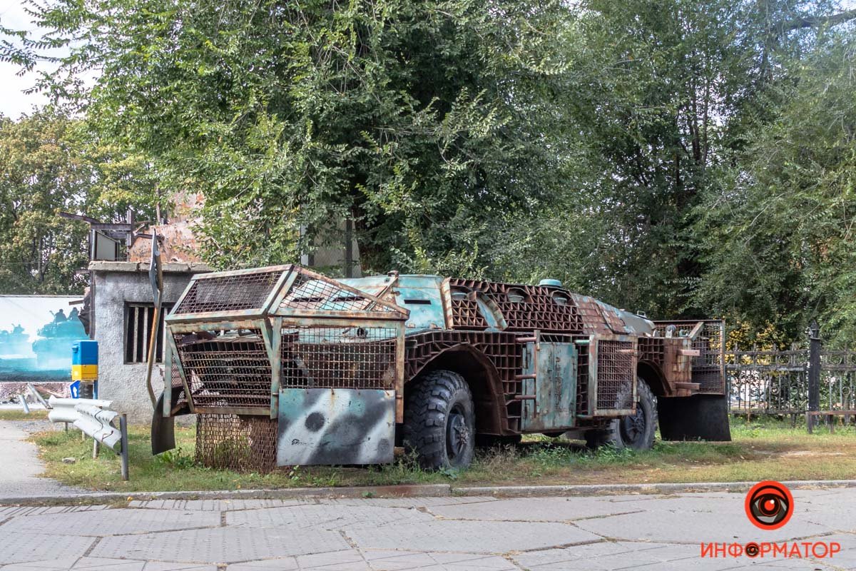 Уличная экспозиция Музея АТО