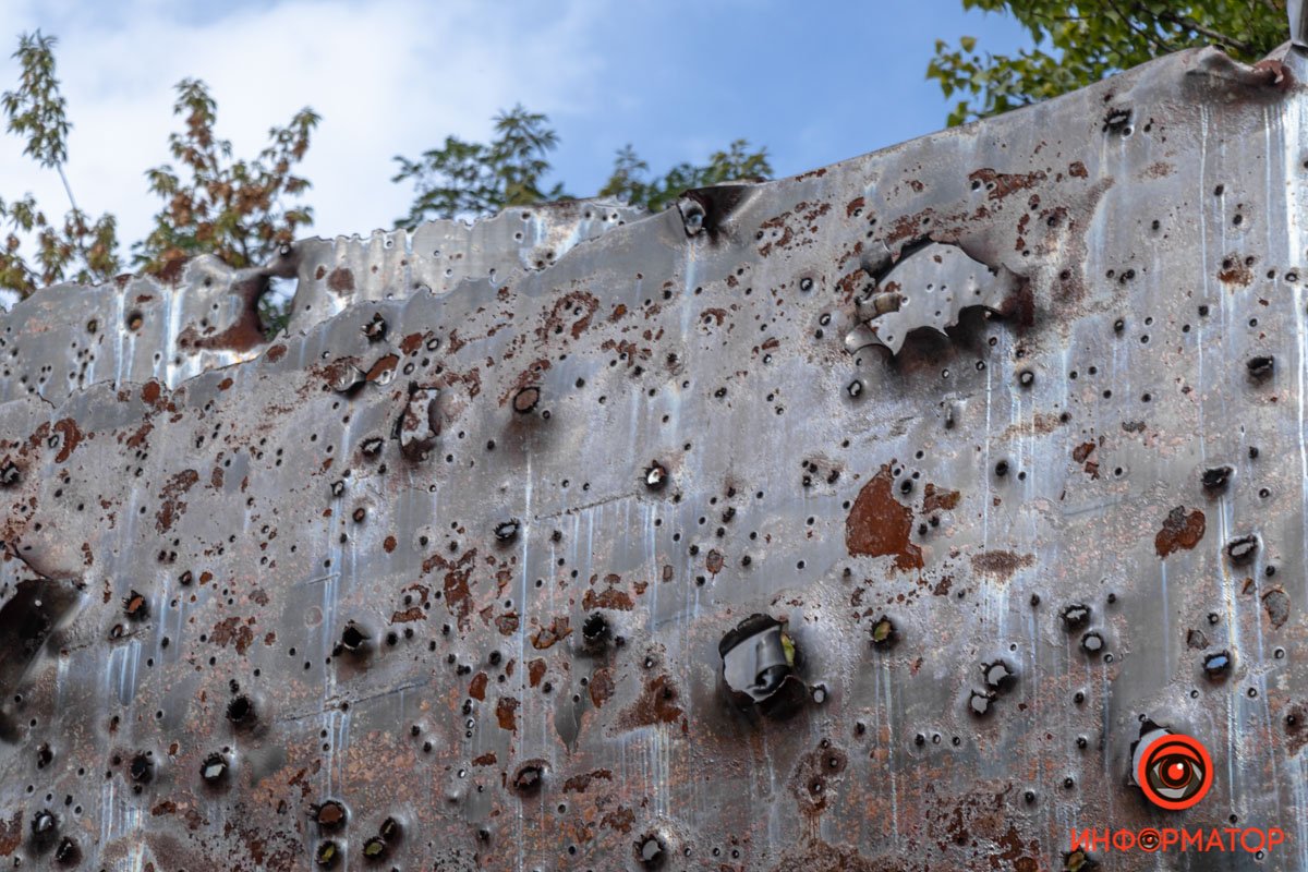 Уличная экспозиция Музея АТО