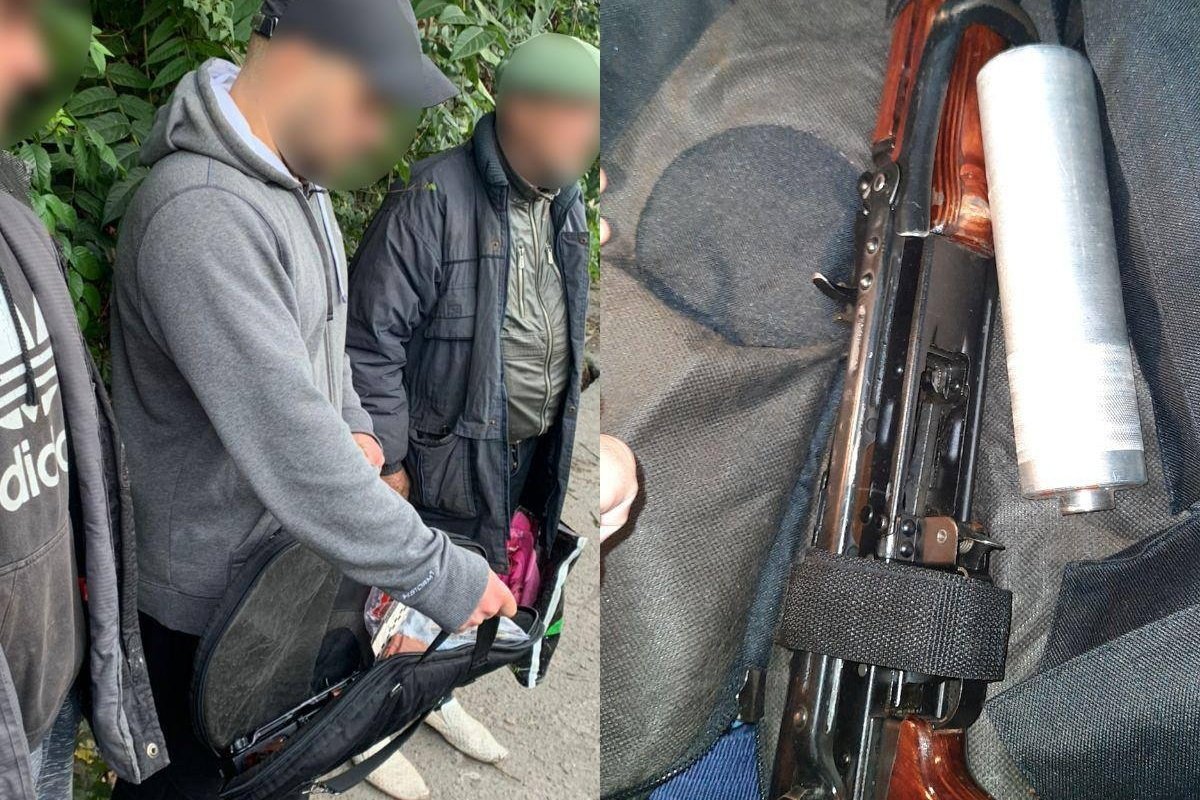 В сумке у мужчины лежал предмет, похожий на автомат В сумке у мужчины лежал предмет, похожий на автомат