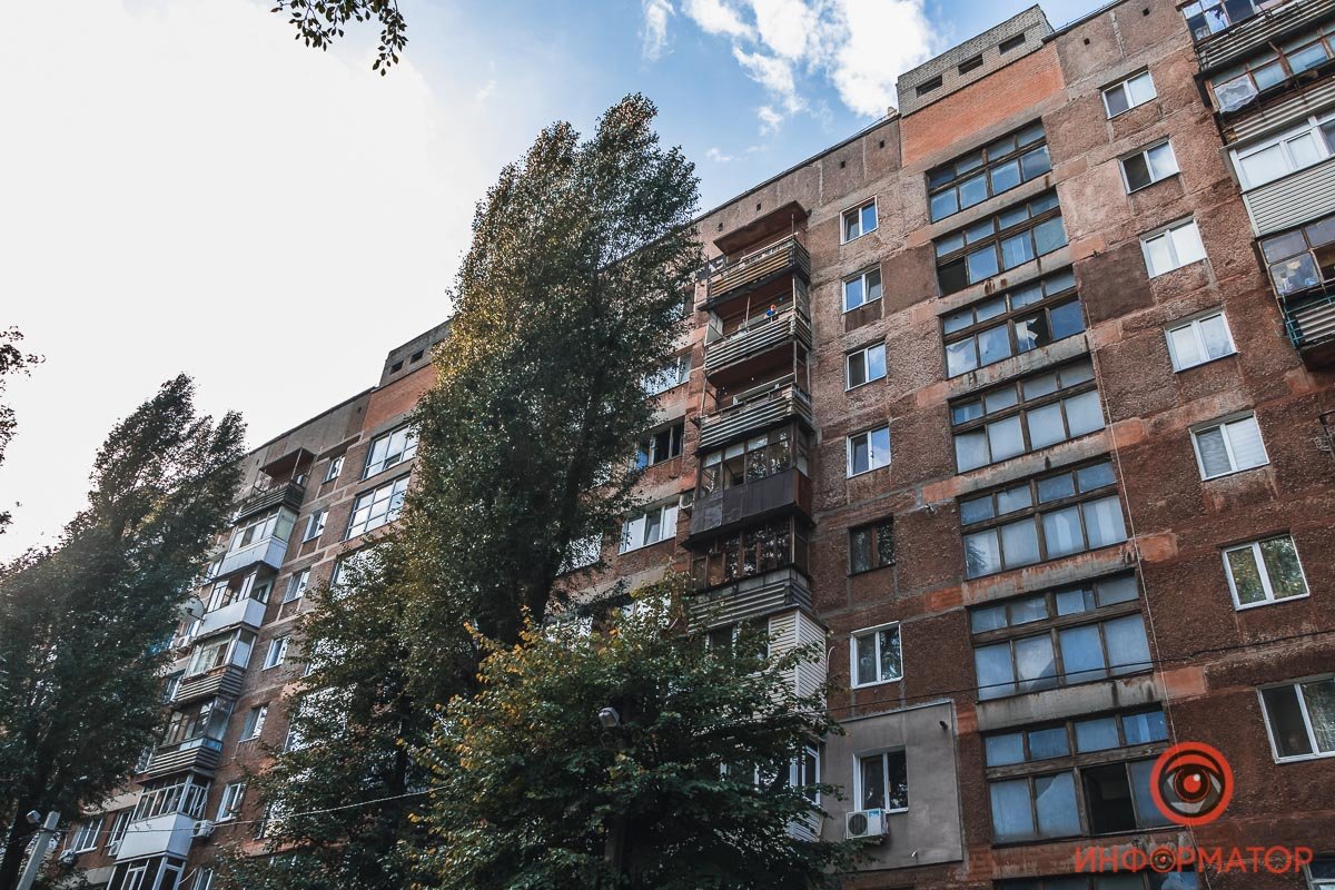 Горела квартира на 7-м этаже Горела квартира на 7-м этаже