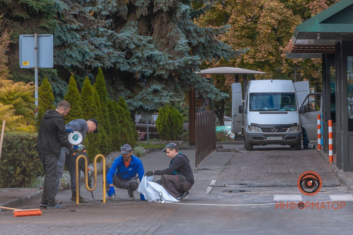 Внутри ведут активные строительные работы