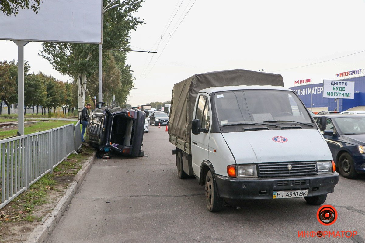 На Запорожском Шоссе случилось ДТП