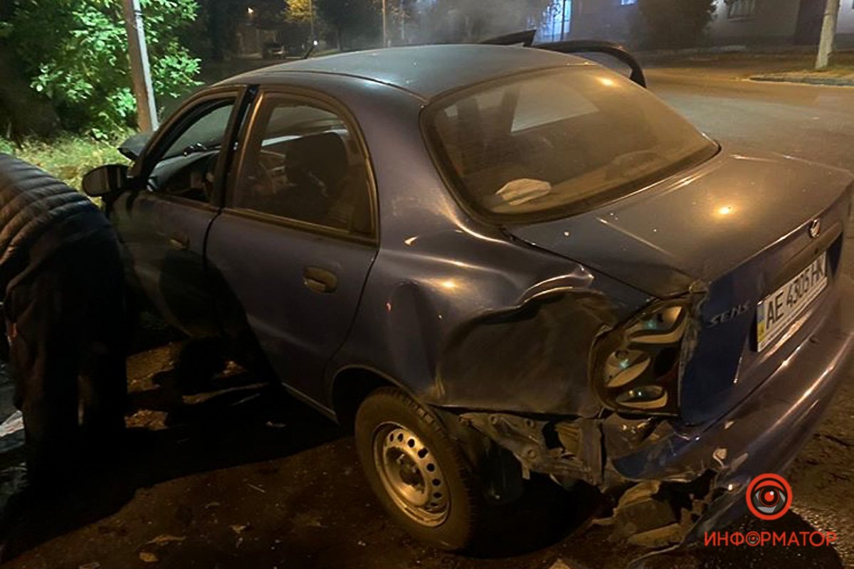 Авария произошла на улице Надежды Алексеенко