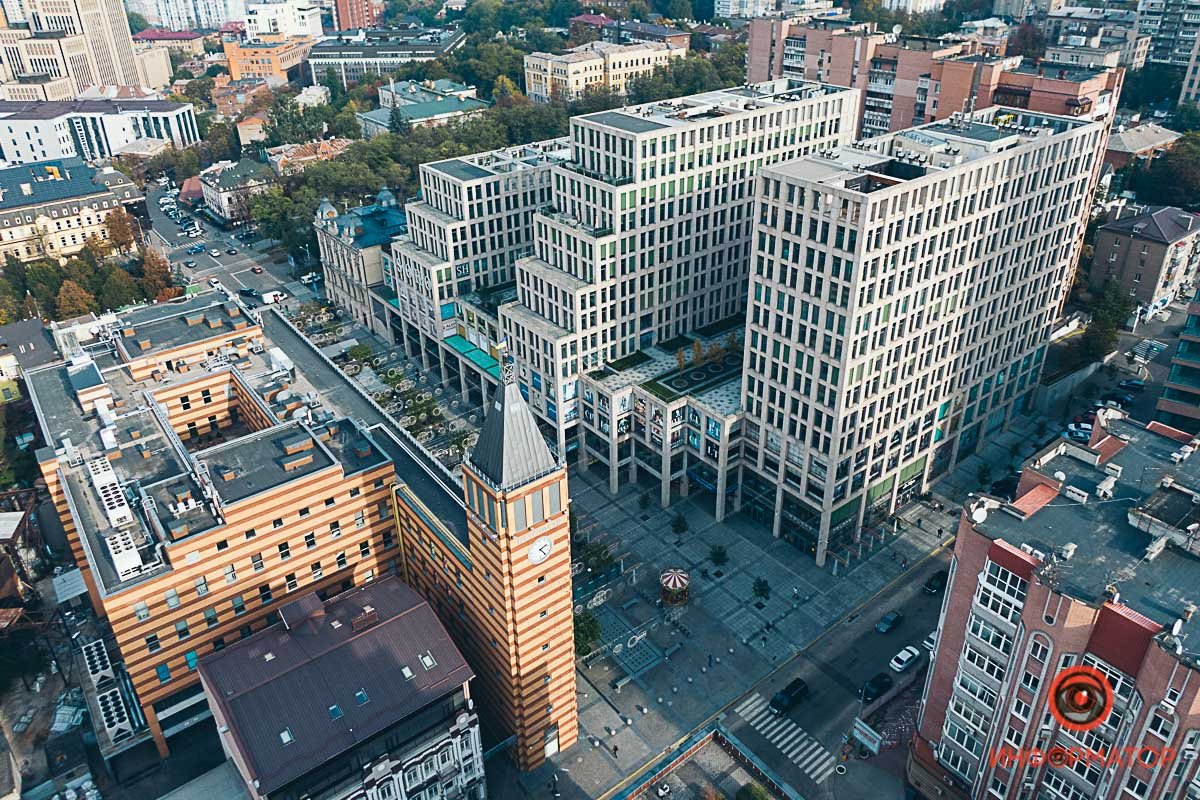 Здание, башню которого в Днепре называют Биг-Бен, было достроено в 2005 году