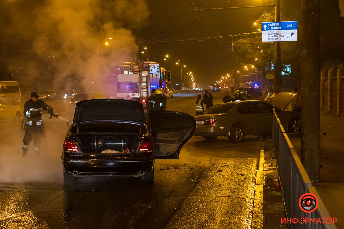 Авария произошла на Слобожанском проспекте