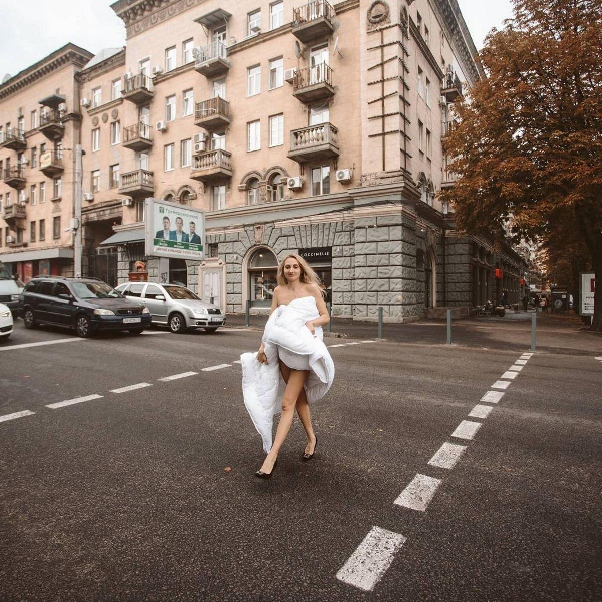 Прогулялась по проспекту Яворницкого