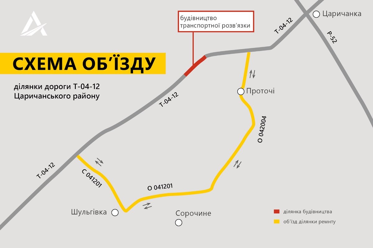 Схема объезда Схема объезда