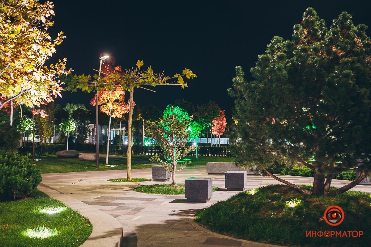 В сквере Прибрежный