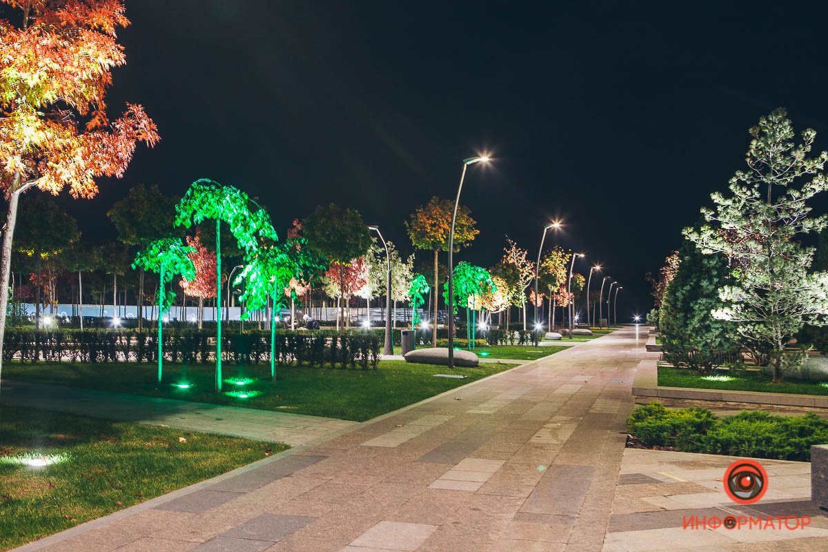 Разноцветная подсветка во всей красе