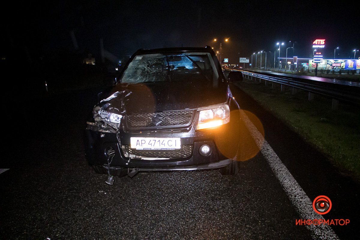 Suzuki двигался в сторону Днепра Suzuki двигался в сторону Днепра