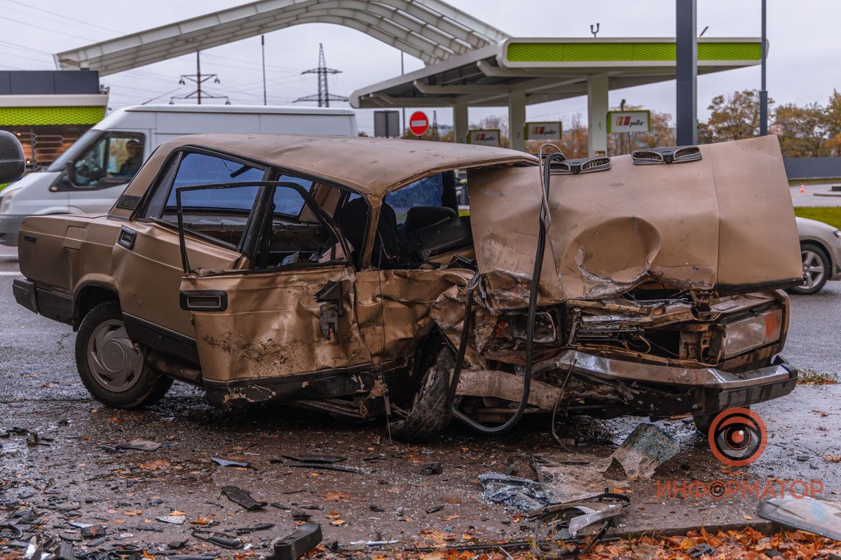 Пострадал водитель ВАЗа