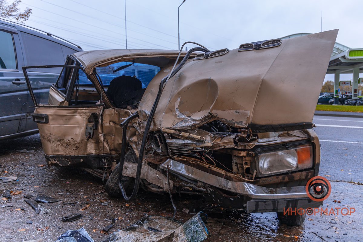 ВАЗ ехал вверх по Космической