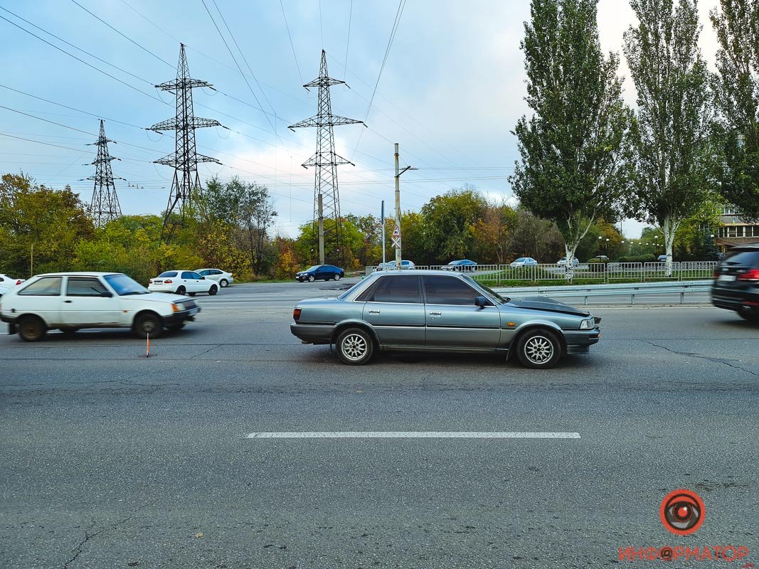 На Запорожском шоссе случилось ДТП