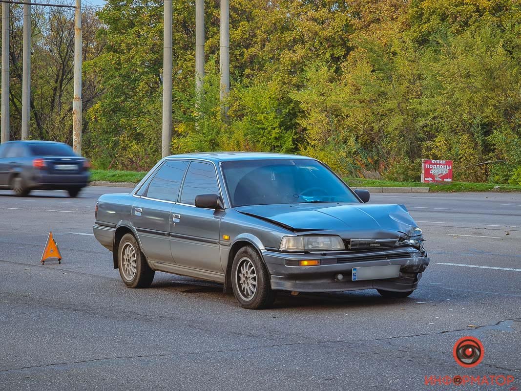 Авария произошла около 14:00