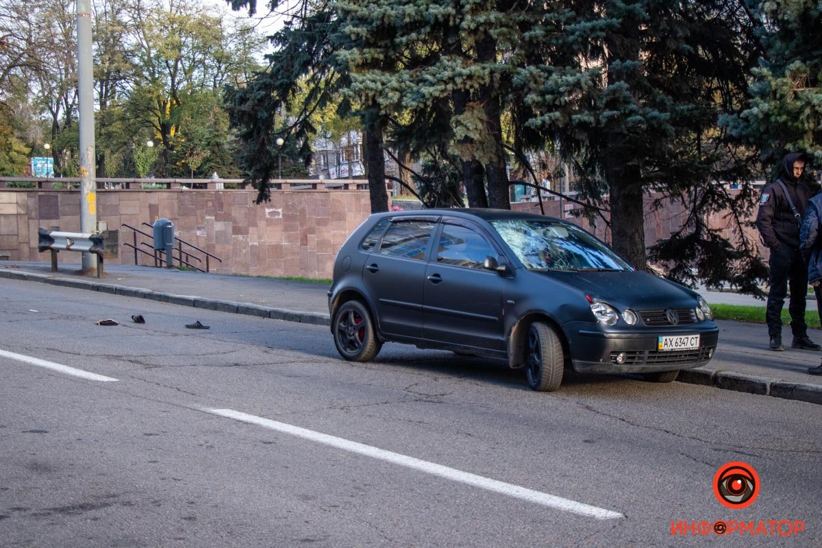 ДТП случилось возле памятника Славы