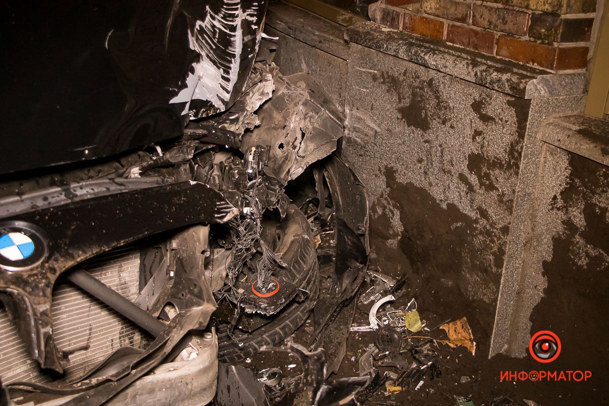 Водитель не справился с управлением