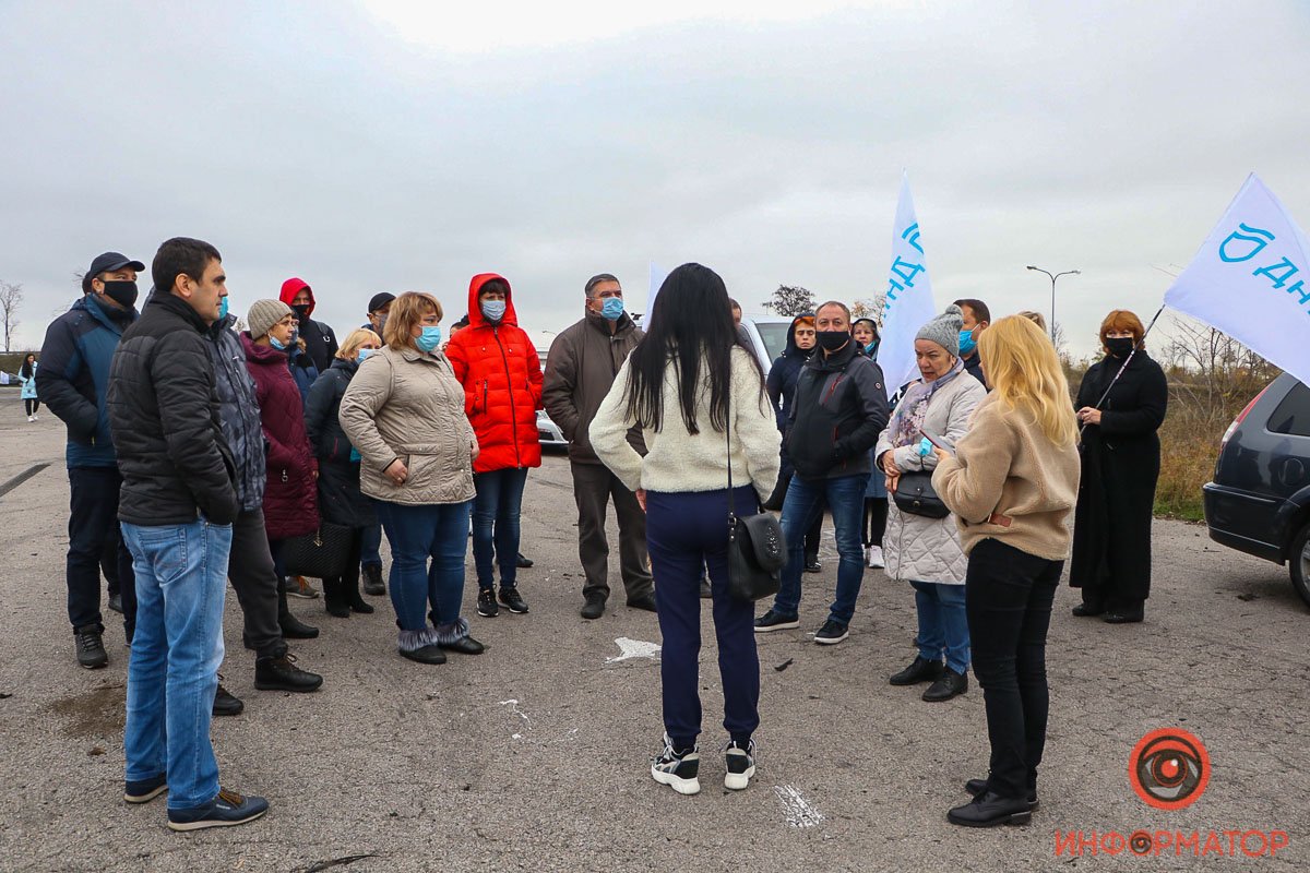 Здесь прошел детальный инструктаж к основной части акции - перекрытию