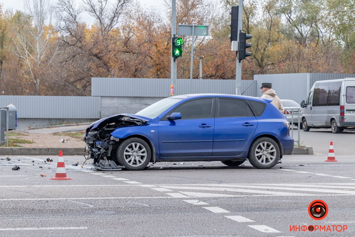 Из-за аварии затруднено движение в сторону ж/м Парус