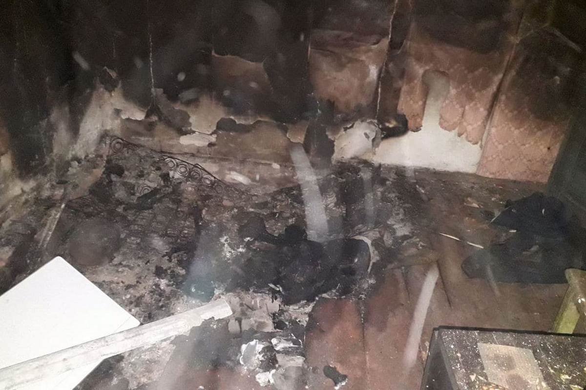 Возгорание ликвидировали до приезда спасателей