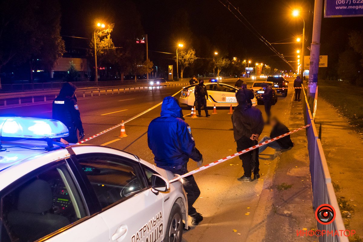 Задержание провели на Запорожском шоссе недалеко от улицы Паникахи