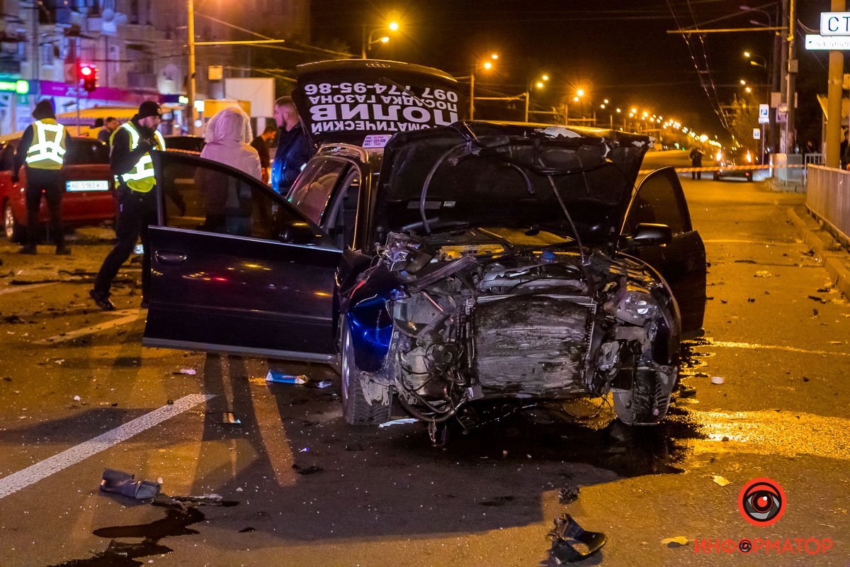 Повреждения Audi