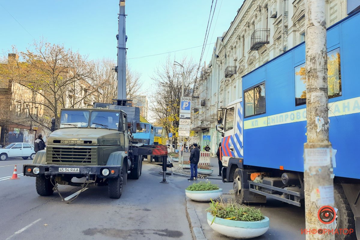 Проезд в сторону улицы Гоголя перекрыт Проезд в сторону улицы Гоголя перекрыт