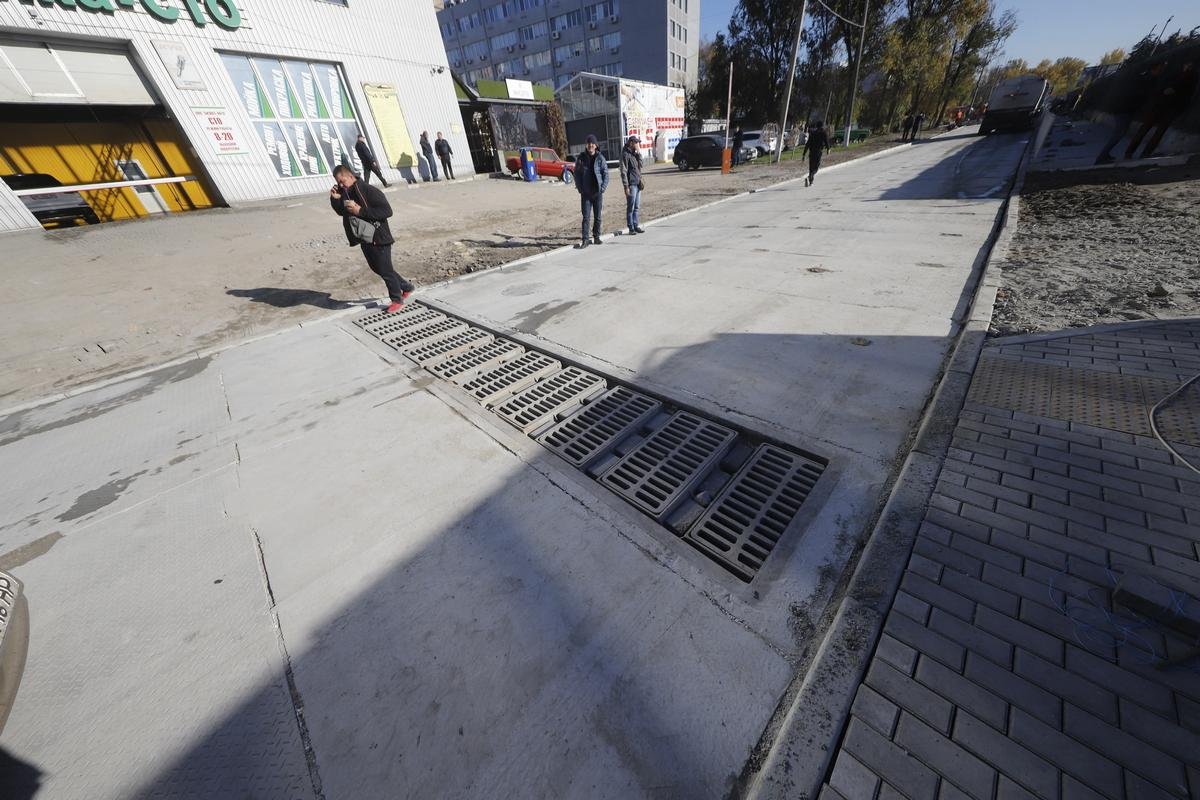 Ливневки привели в порядок