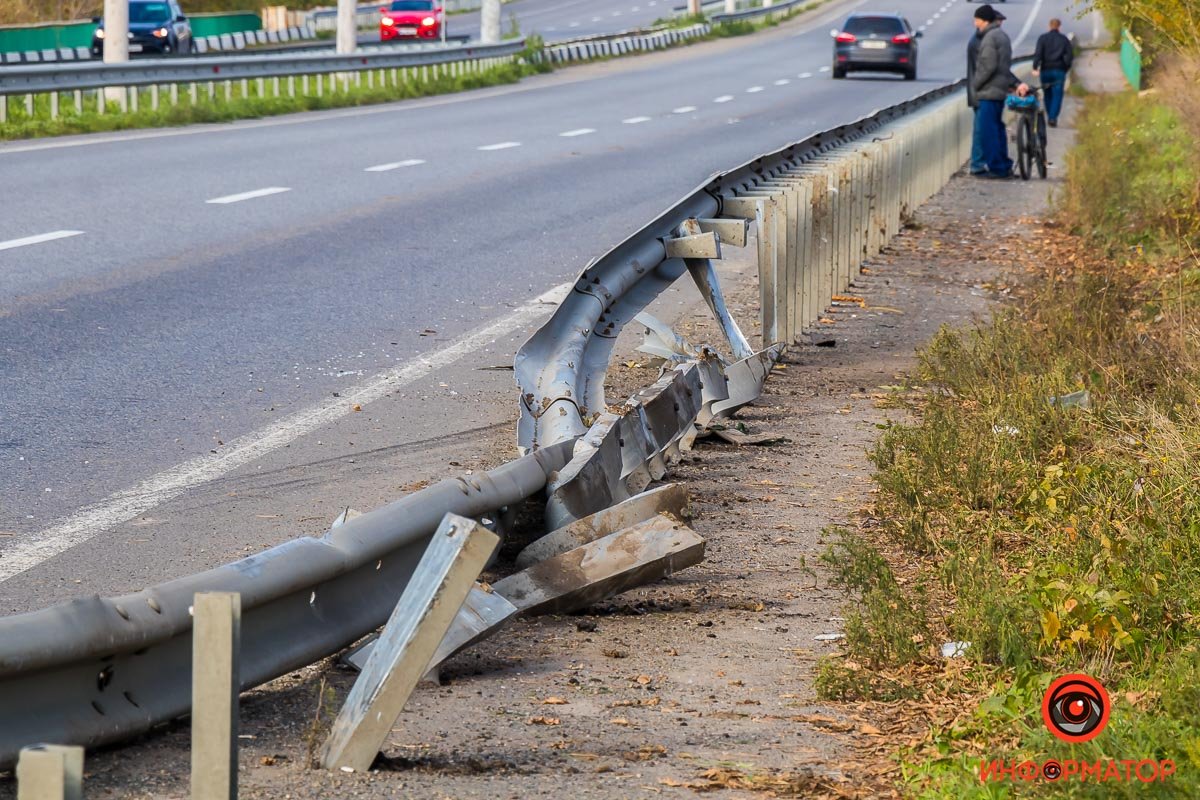 После - слетел в кювет и перевернулся