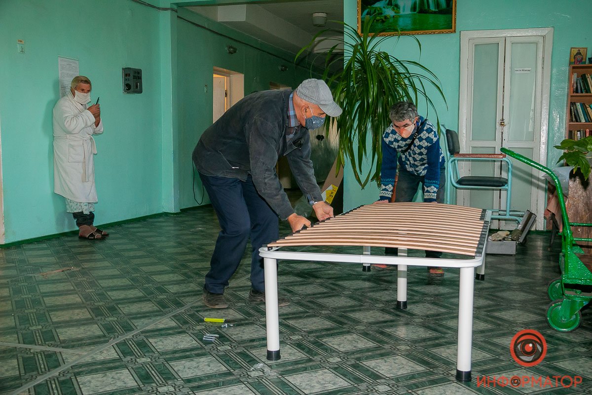 ИНТЕРПАЙП передал в больницы Днепра специализированные места для лечения пациентов с COVID-19 11