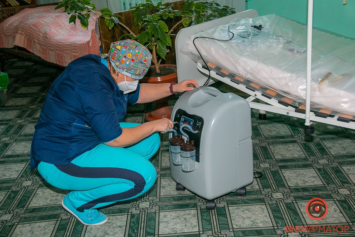 ИНТЕРПАЙП передал в больницы Днепра специализированные места для лечения пациентов с COVID-19 15