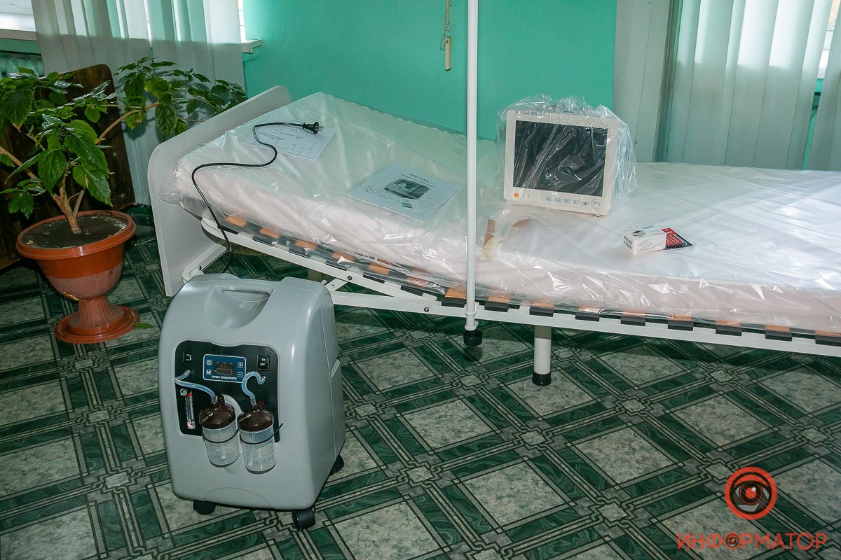 ИНТЕРПАЙП передал в больницы Днепра специализированные места для лечения пациентов с COVID-19 17