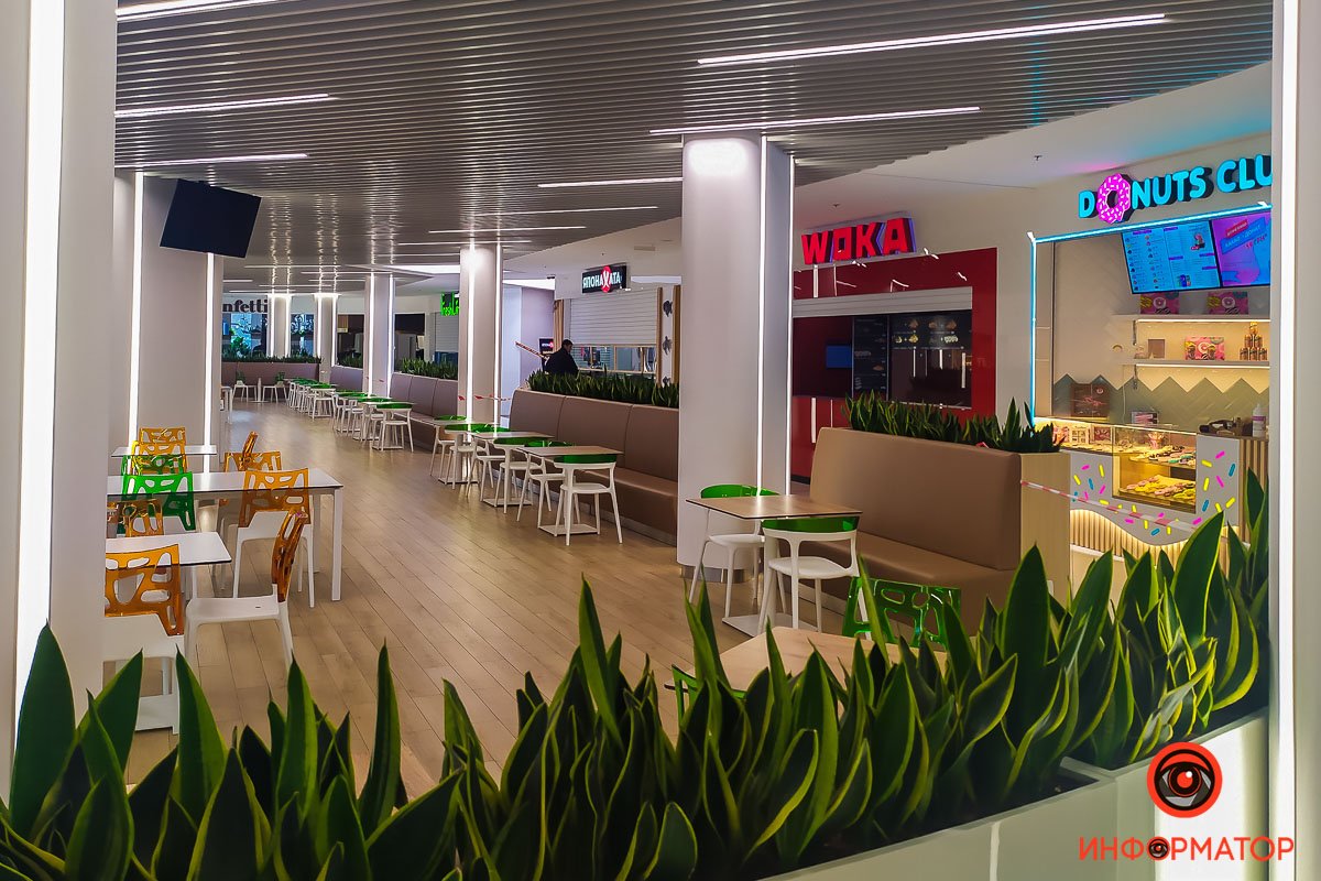 Заходить на фуд-зону нельзя