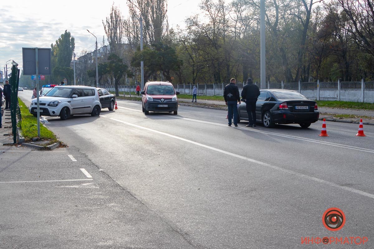 Авария произошла напротив супермаркета АТБ