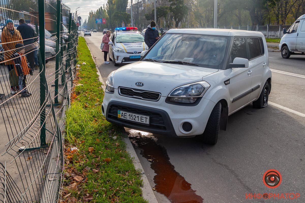 Столкнулись Subaru, Kia и Audi