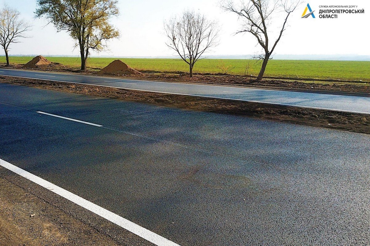 Завершили ремонт дороги, соединяющей села Пашеная Балка и Светлогорское