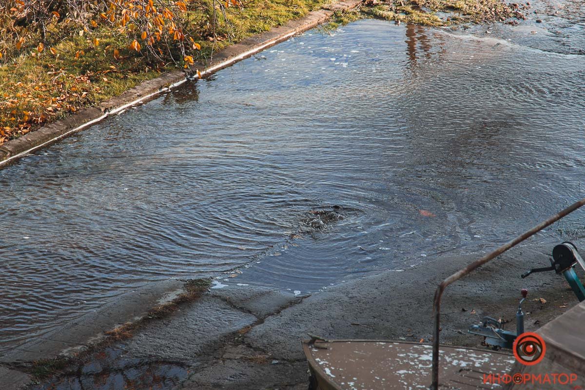 Масштабная авария на водоводе в Днепре: что происходит на месте события 9