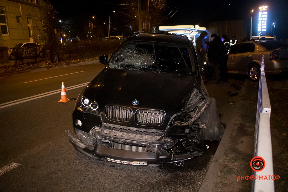 На Марии Лисиченко BMW влетел в Opel