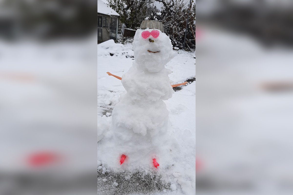 Пэрис Хилтон в мире снеговиков