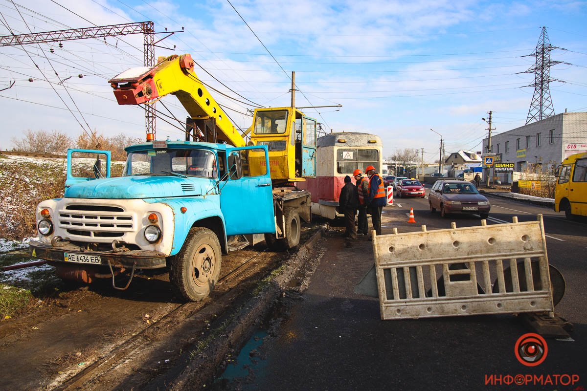 Остановились трамваи №6 Остановились трамваи №6