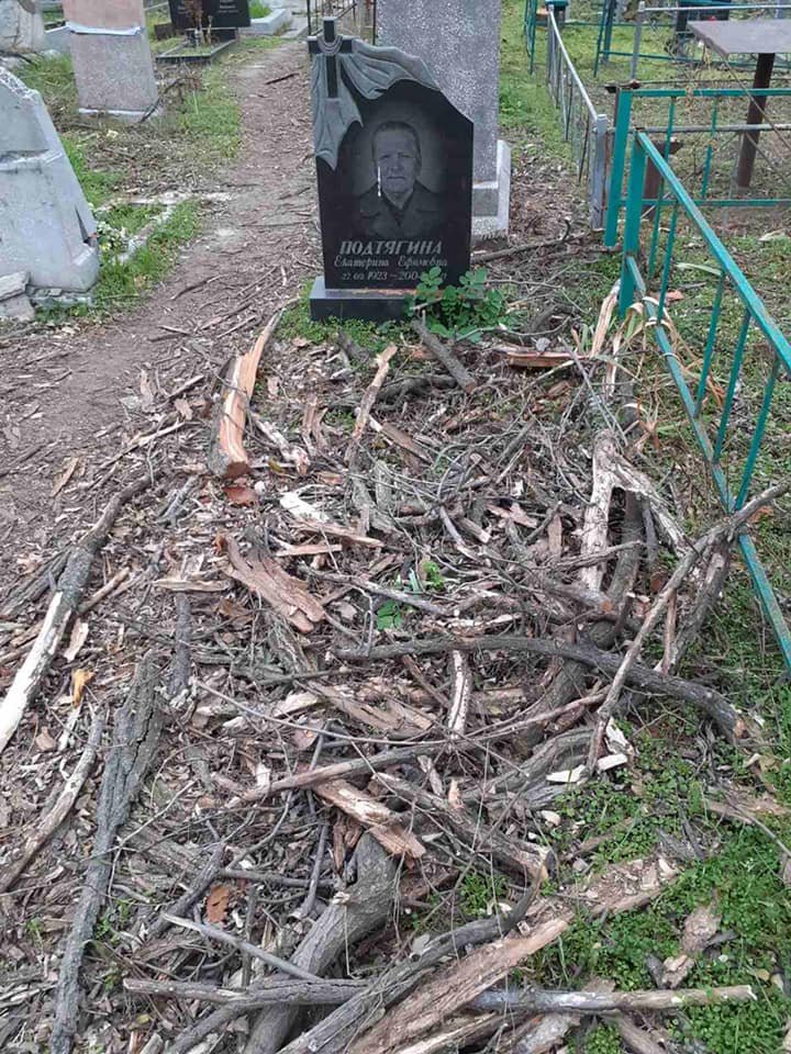 Бревна увезли