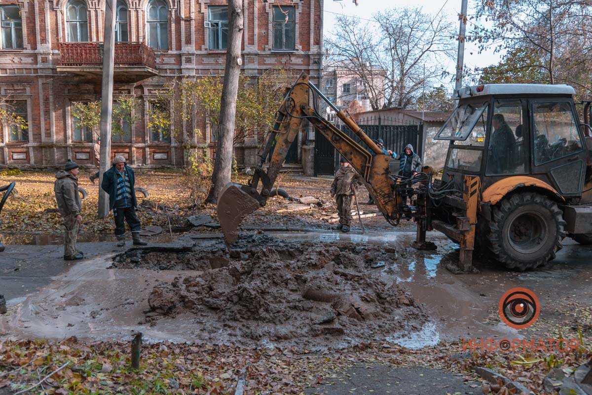 В соседних домах изменился напор воды