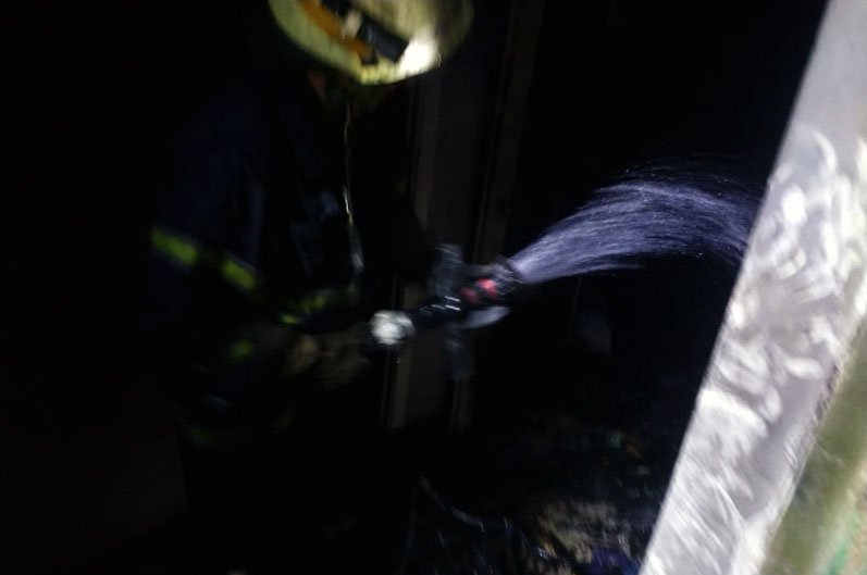 В Марганце горела квартира на улице Перспективной 