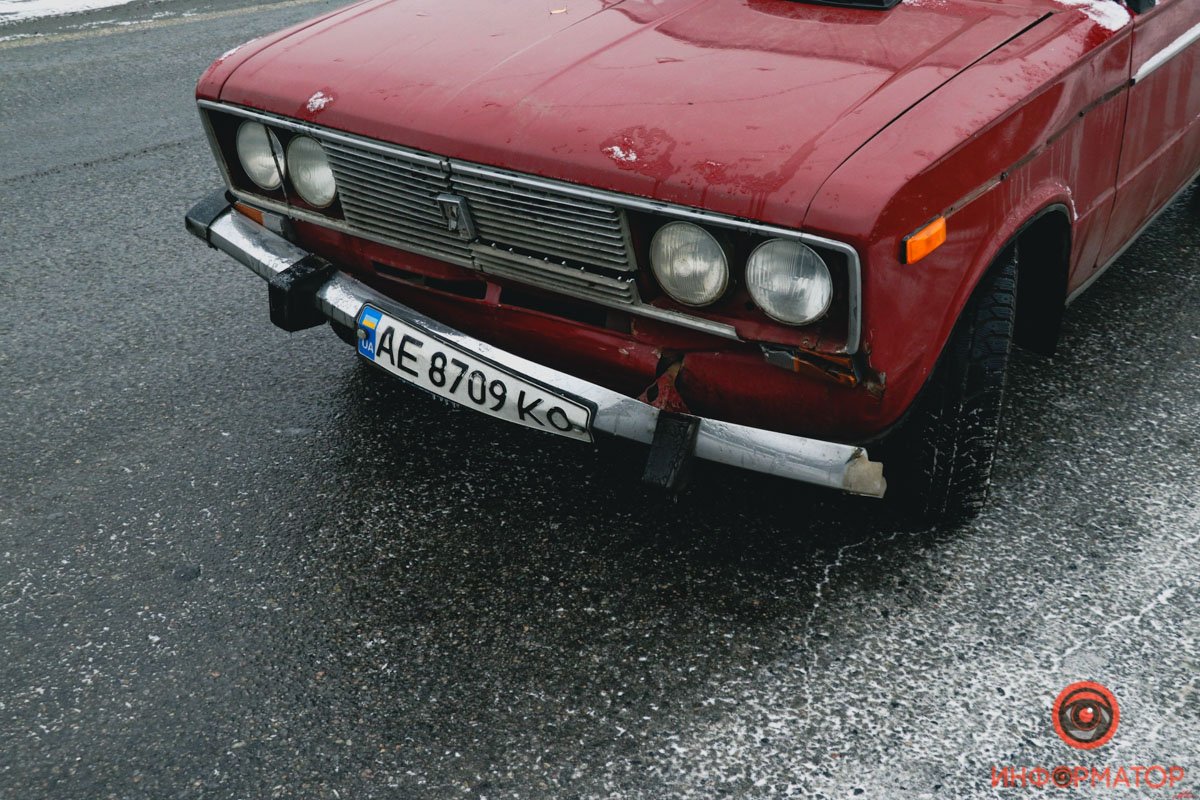 Машины двигались по встречной полосе