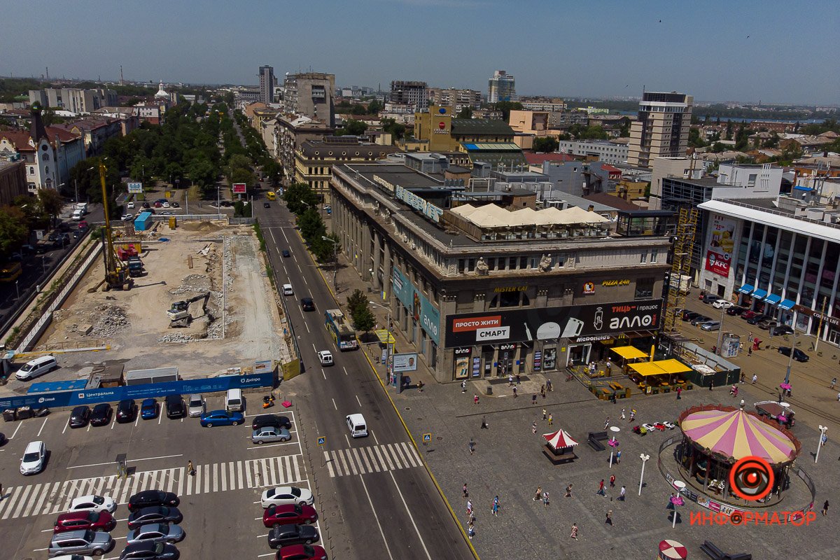Метрополитен на проспекте Яворницкого в Днепре Метрополитен на проспекте Яворницкого в Днепре