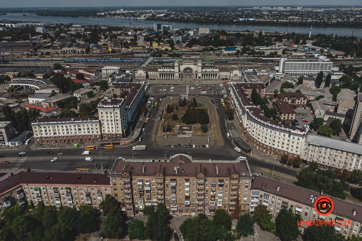 Центральный вокзал в Днепре Центральный вокзал в Днепре